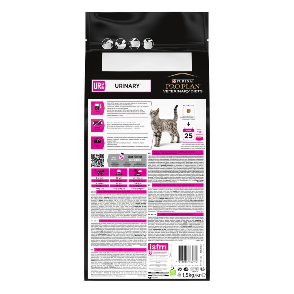 Purina Pro Plan Veterinary Diets Cat UR Urinary Ocean Fish 1.5 kg