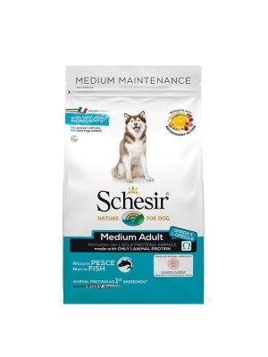 Schesir Dog Medium Adult Fish 3Kg