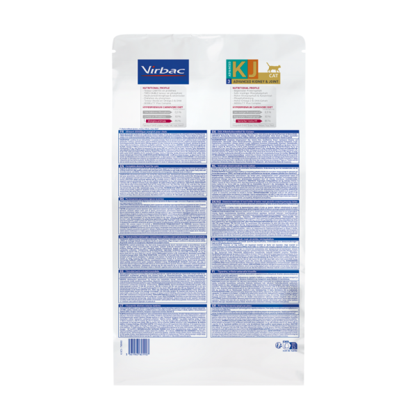 Virbac Veterinary HPM Cat Advanced Kidney & Joint Support KJ3 3kg