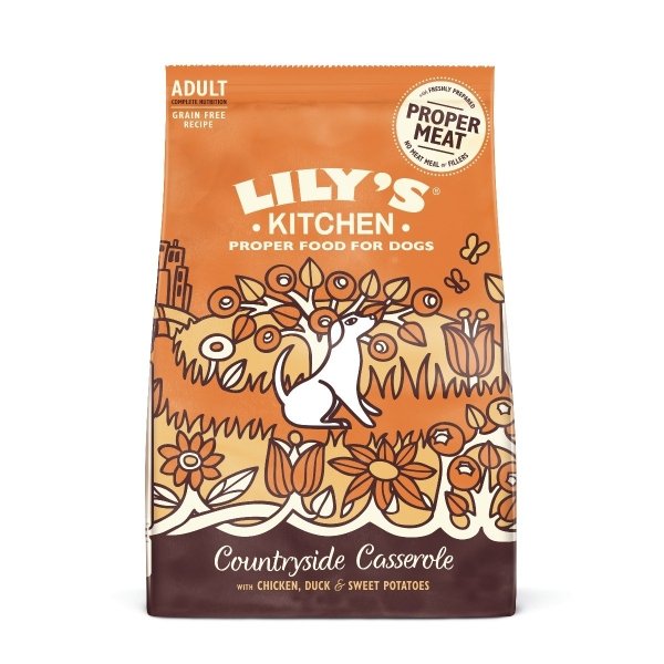 Lily's Kitchen Dog Countryside Casserole Adult Chicken & Duck 2.5kg X 4