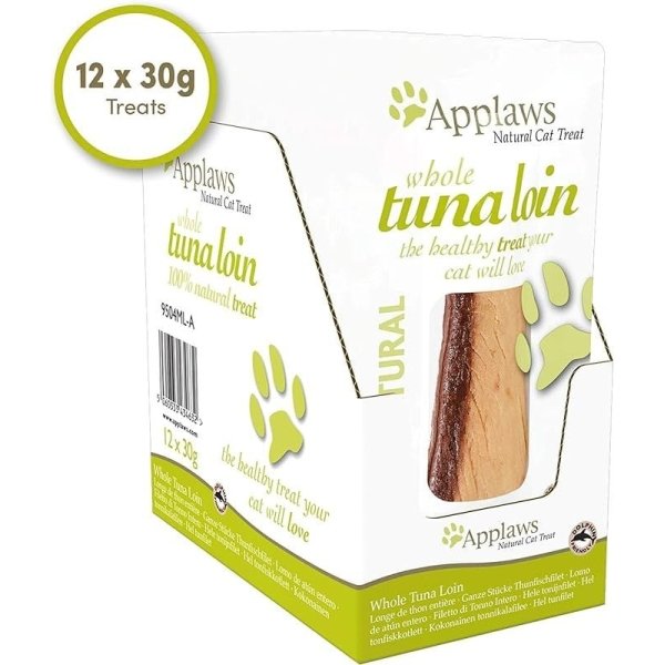 Applaws Cat Treat Whole Tuna Loin (12 x 30 g)