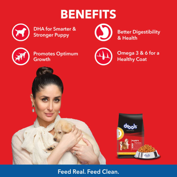 Drools Dog food Chicken and Egg Puppy 3kg