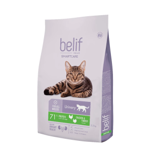 Belif Smartcare Urinary Poultry Adult All Breed (2.5kg) | Cat Dry Food