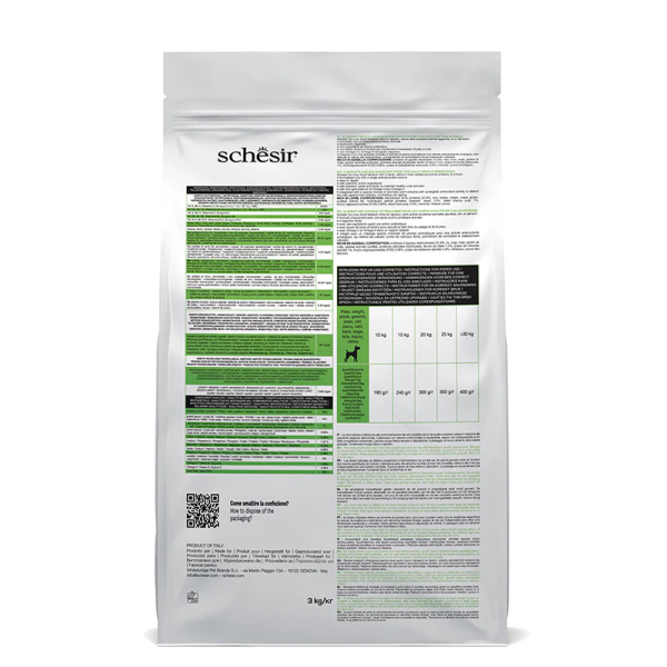 Schesir Dog Medium Adult Lamb 3Kg