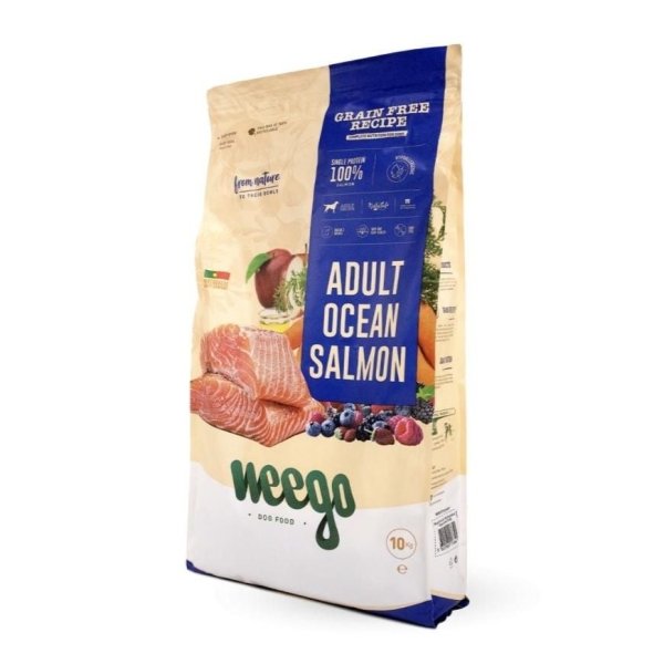 Weego Grain Free Dog Adult Ocean Salmon 2kg